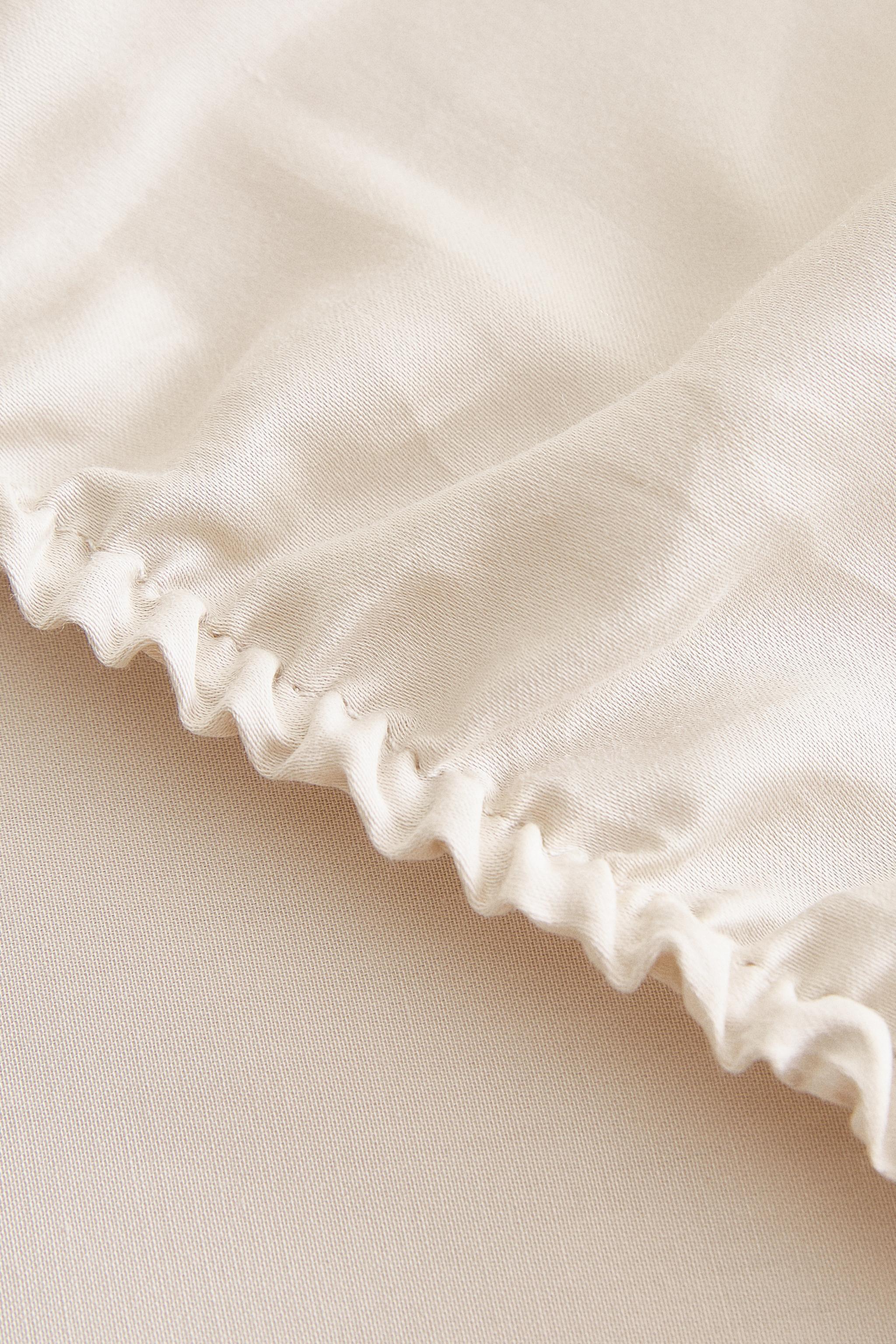 SATEEN FITTED SHEET | 11.8" THICK ( THREAD COUNT